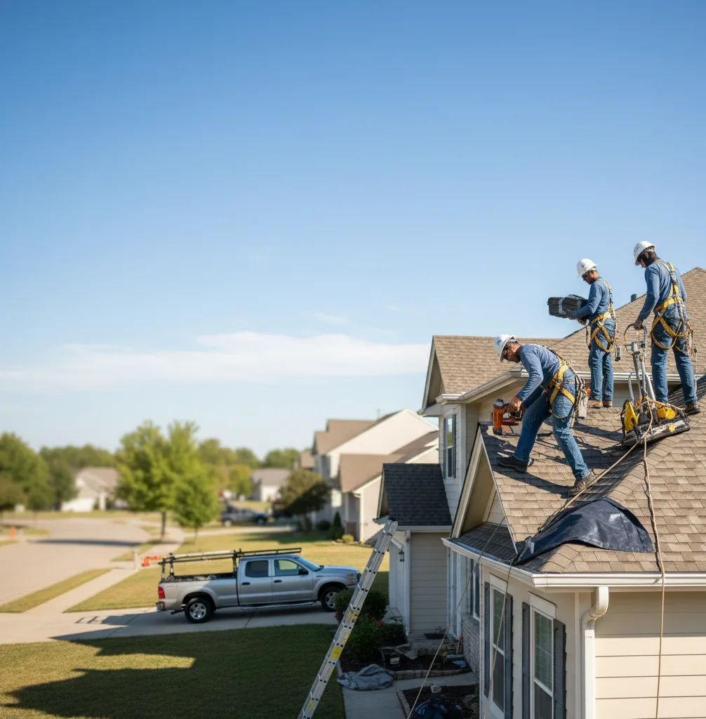 Roof Repair in Benton